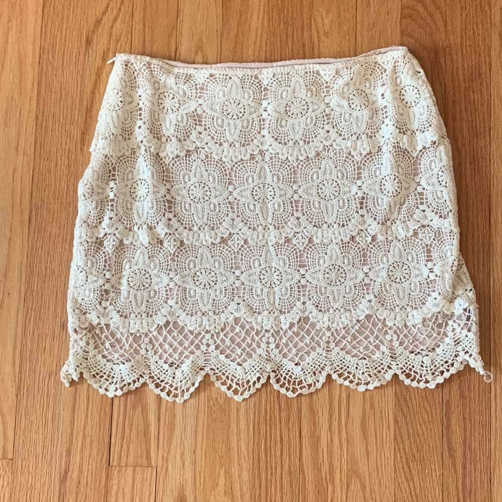Crochet skirt